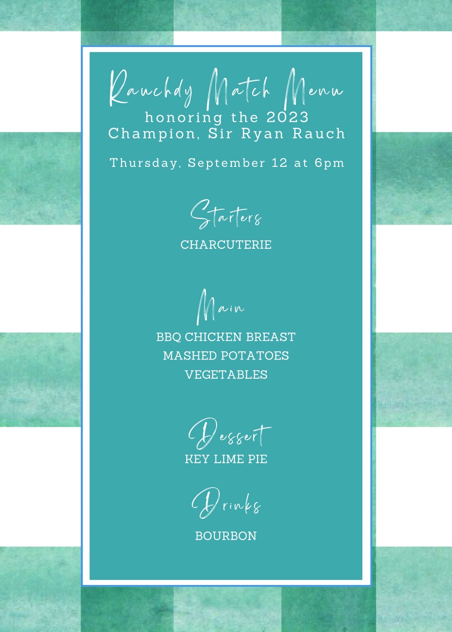 On The Rauchdy Match – Year Three Champions&nbsp;Dinner